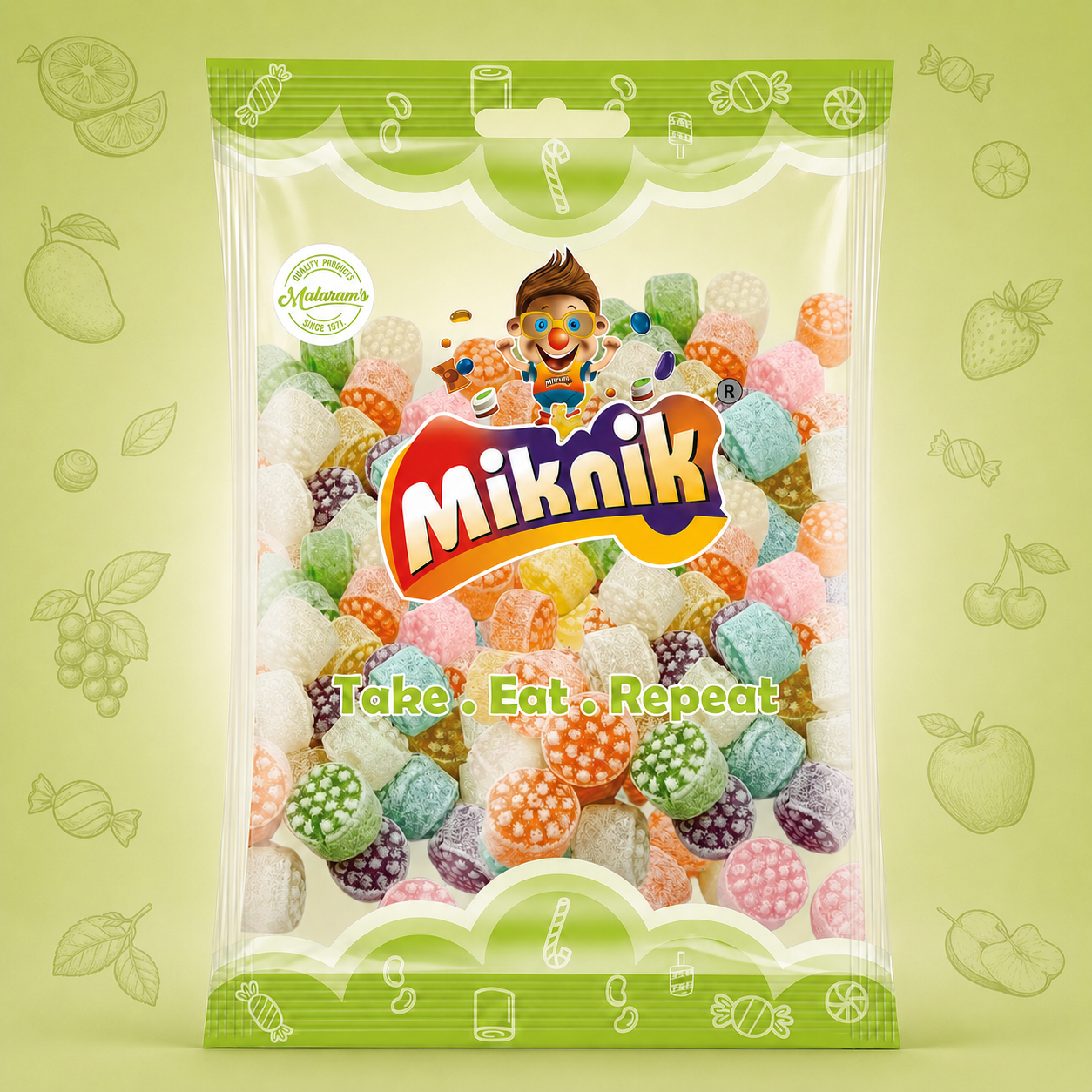 Mix Fruit Candy Pouch