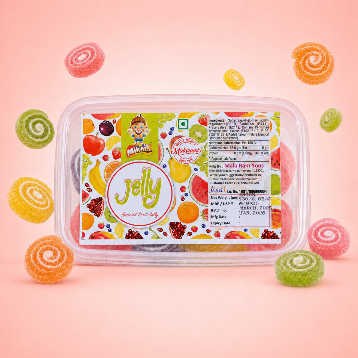 Swiss Roll Jelly Tray