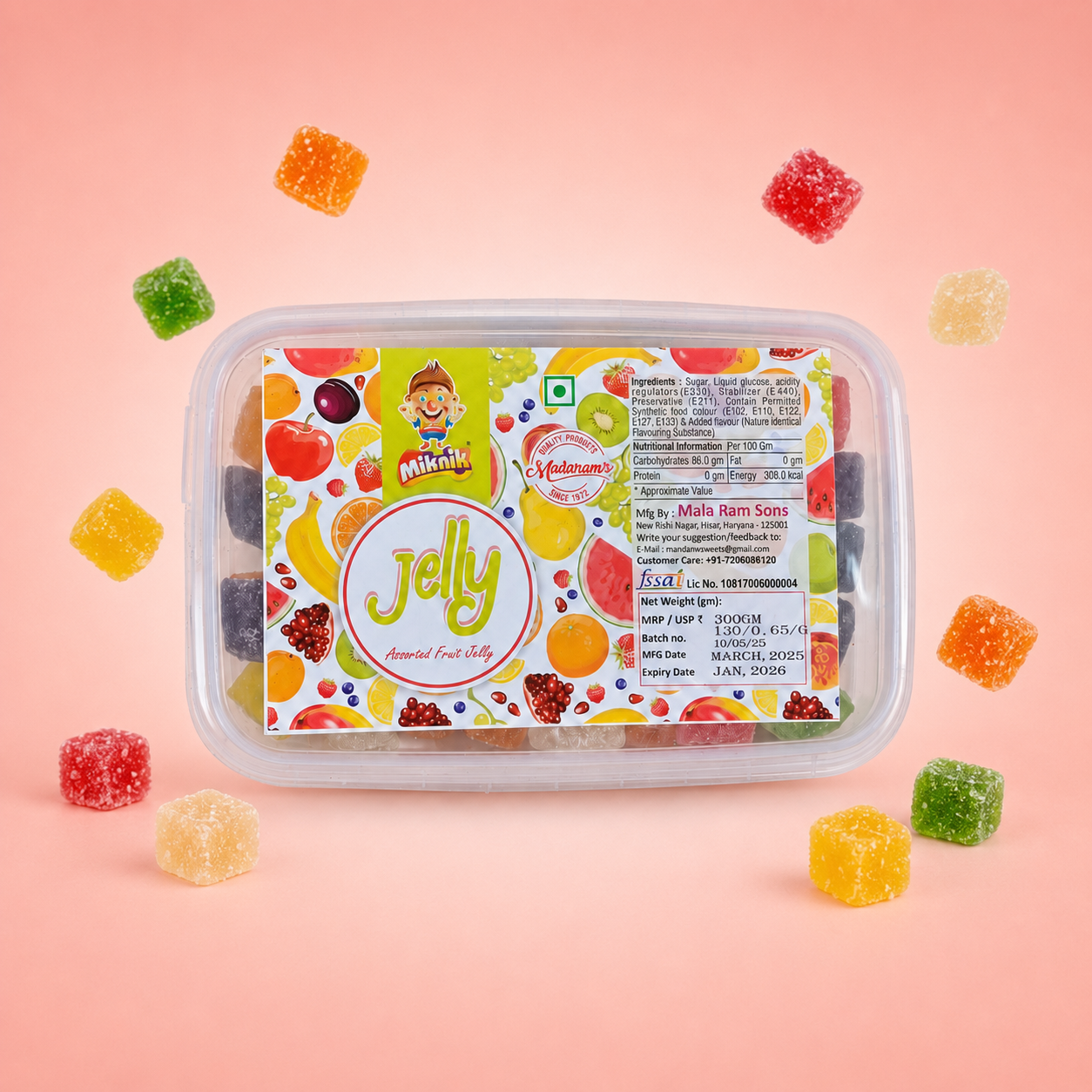 Jelly Cubes Tray