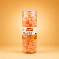 Orange Candy Can
