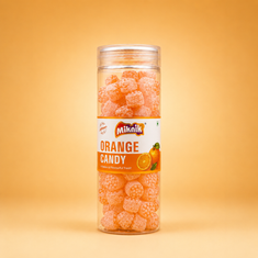 Orange Candy Can