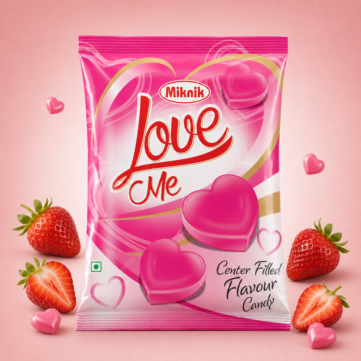 LoveMe Strawberry Candy Pouch