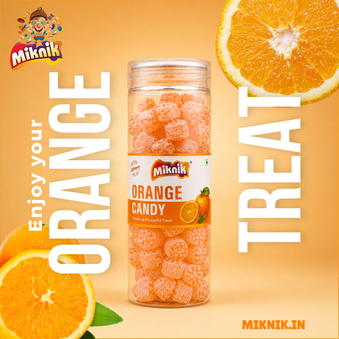 Orange Candy Can