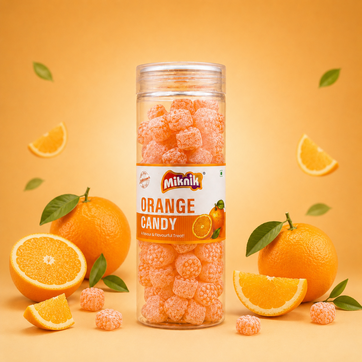 Orange Candy Can
